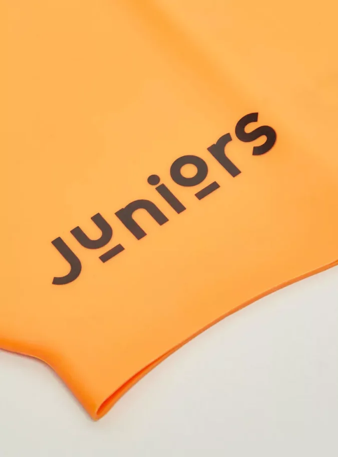 Juniors Solid Swimming Cap-3