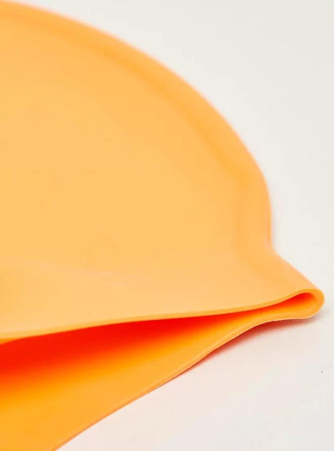 Juniors Solid Swimming Cap-4