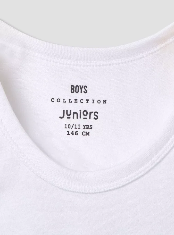 Juniors Solid Vest - Set of 3 -3