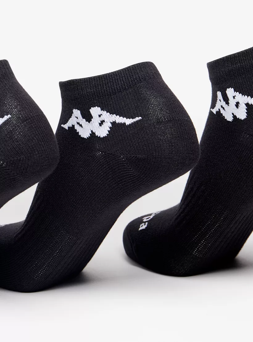 Kappa Logo Detail Ankle Length Sports Socks - Set of 6-2