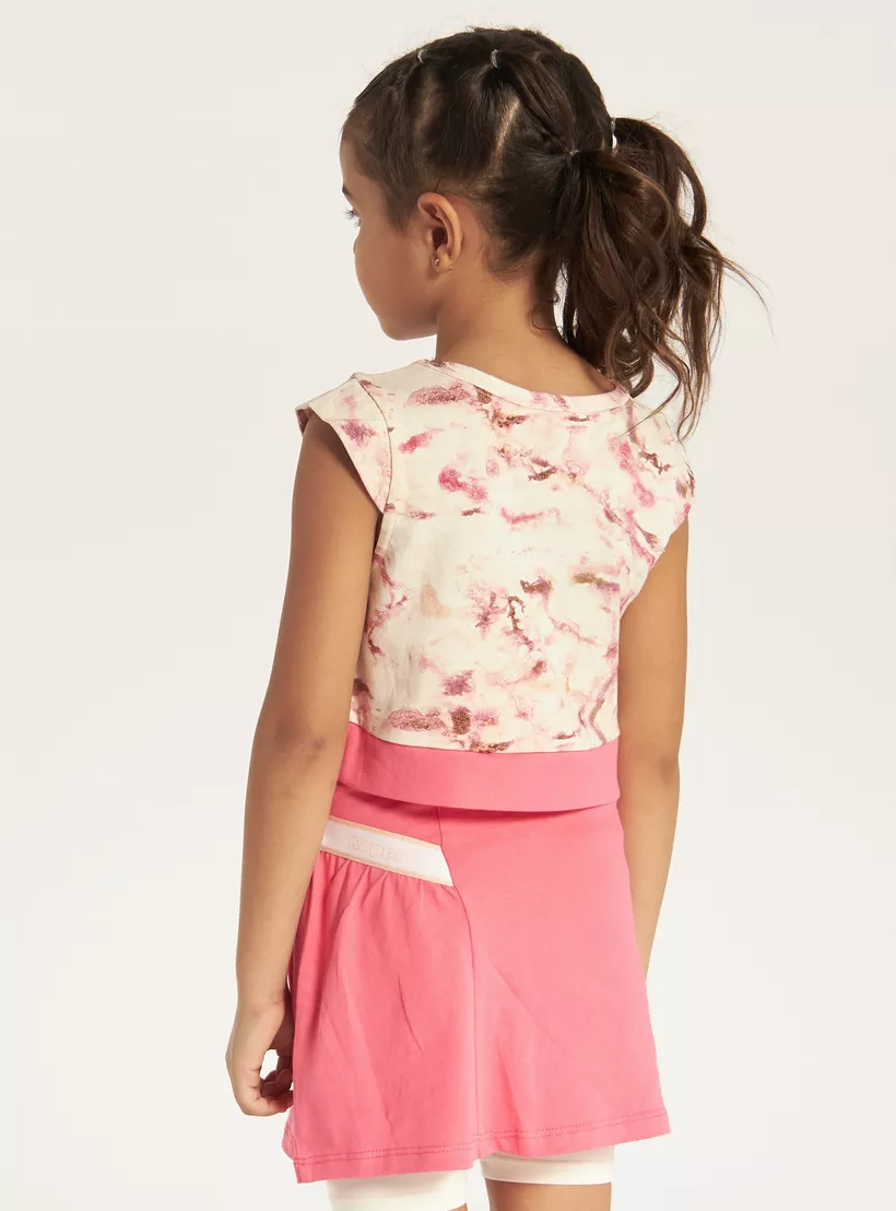 Kappa Skirt with Elasticated Waistband-4