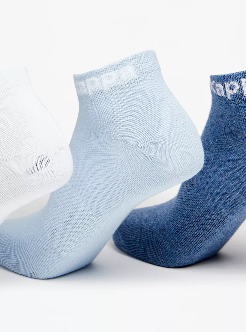 Kappa Solid Ankle Length Sports Socks - Set of 5-2