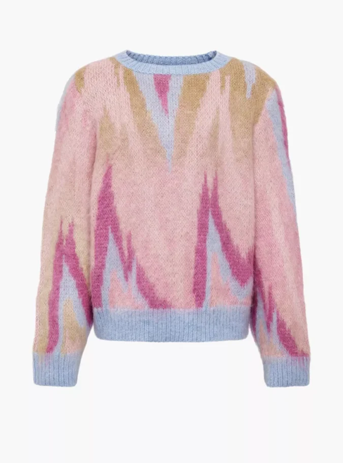 Kids Only Textured Pullover with Long Sleeves-1