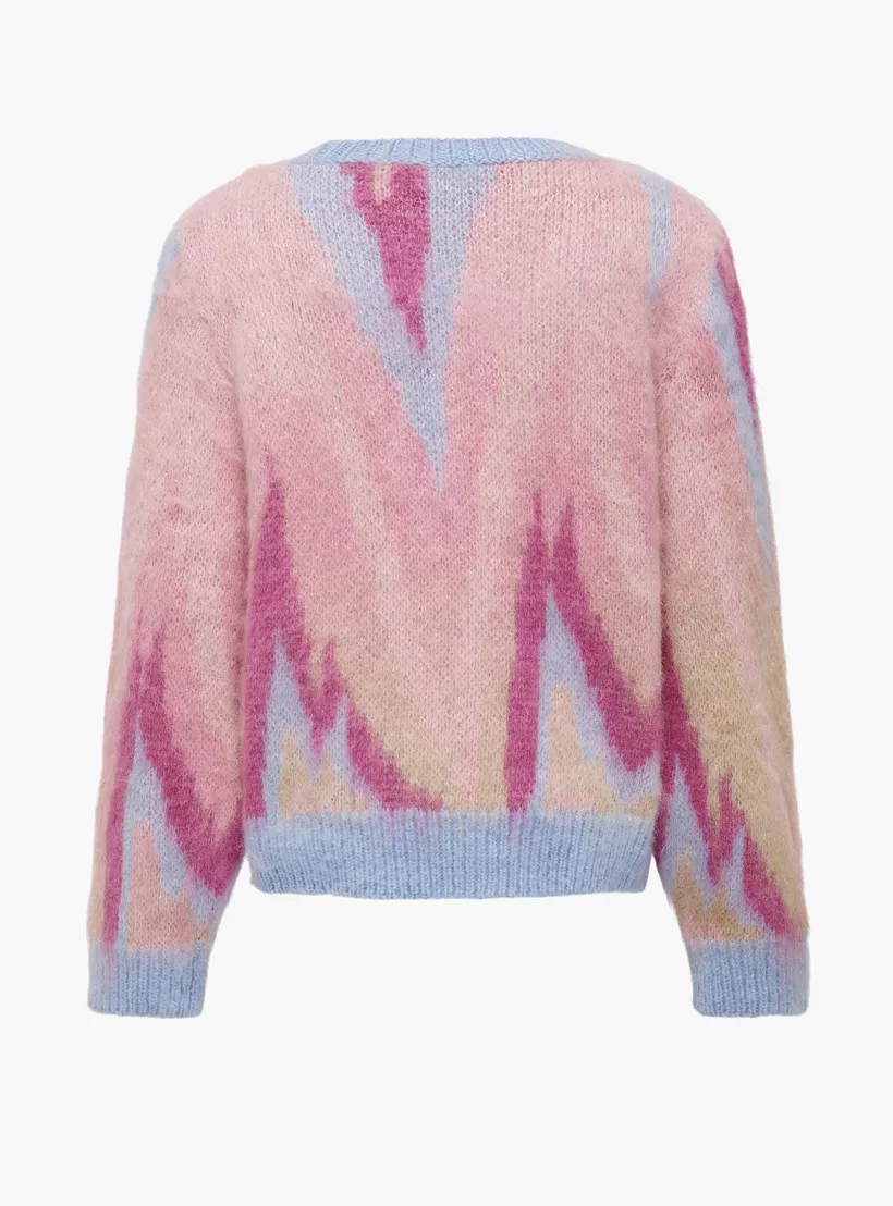 Kids Only Textured Pullover with Long Sleeves-3