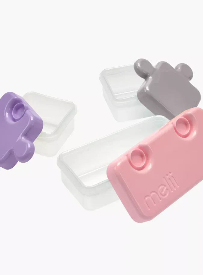 Melii 3-Piece Puzzle Shape Bento Box Set-3