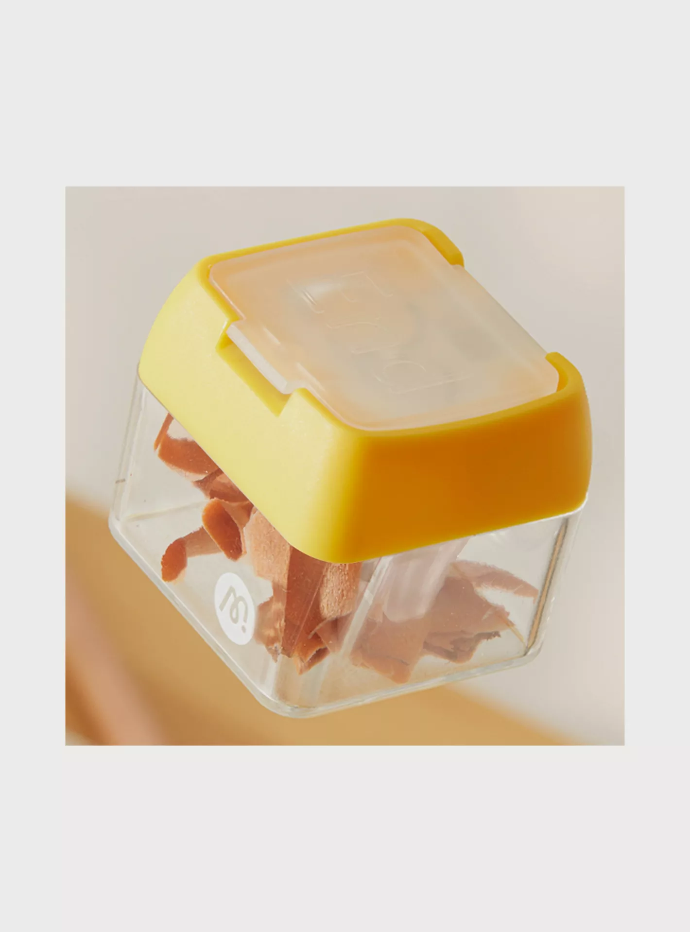 Mideer 3-Hole Sharpener With Tub, Yellow-3