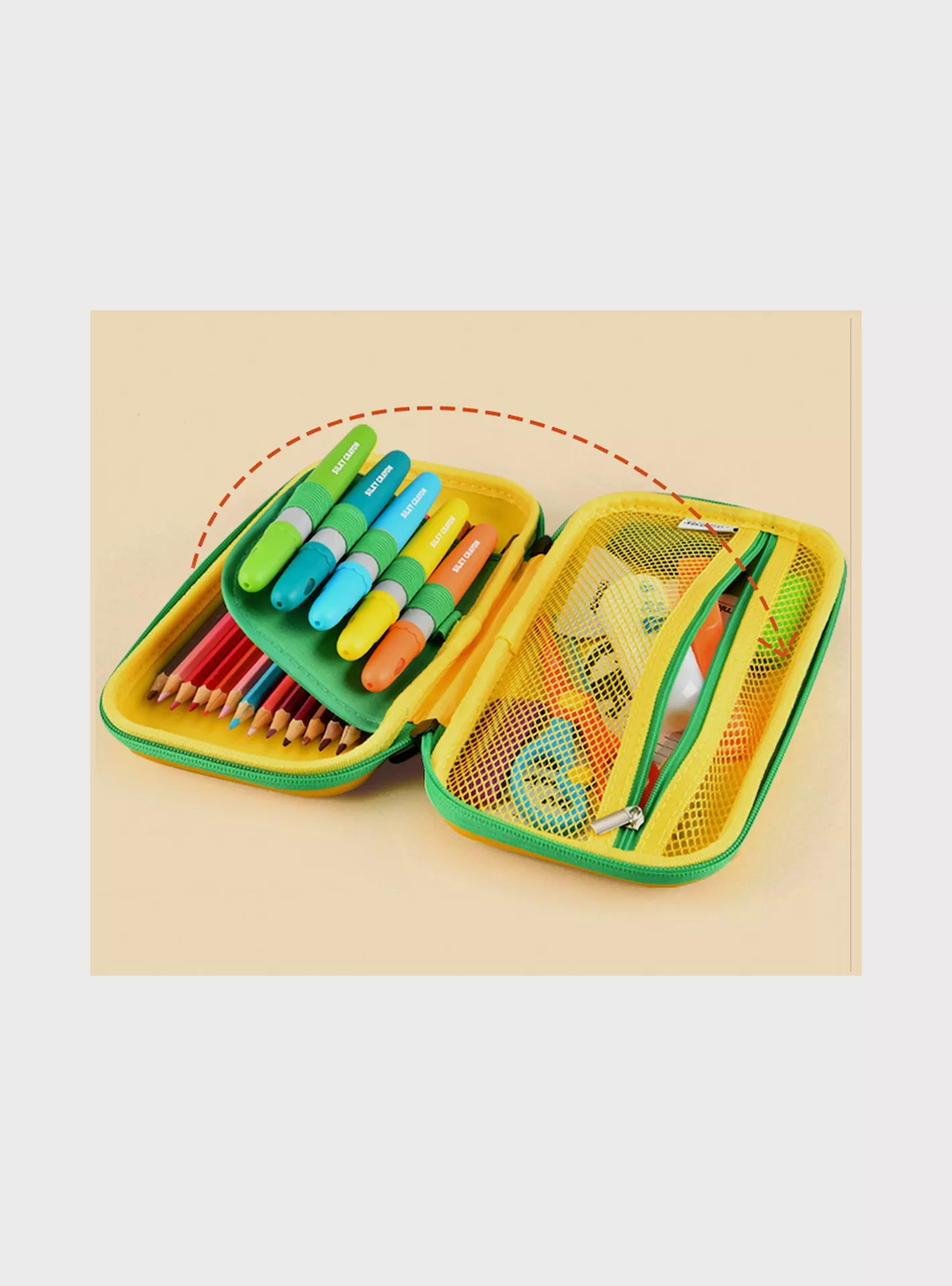 Mideer Pencil Case, Spring Garden (L)-3
