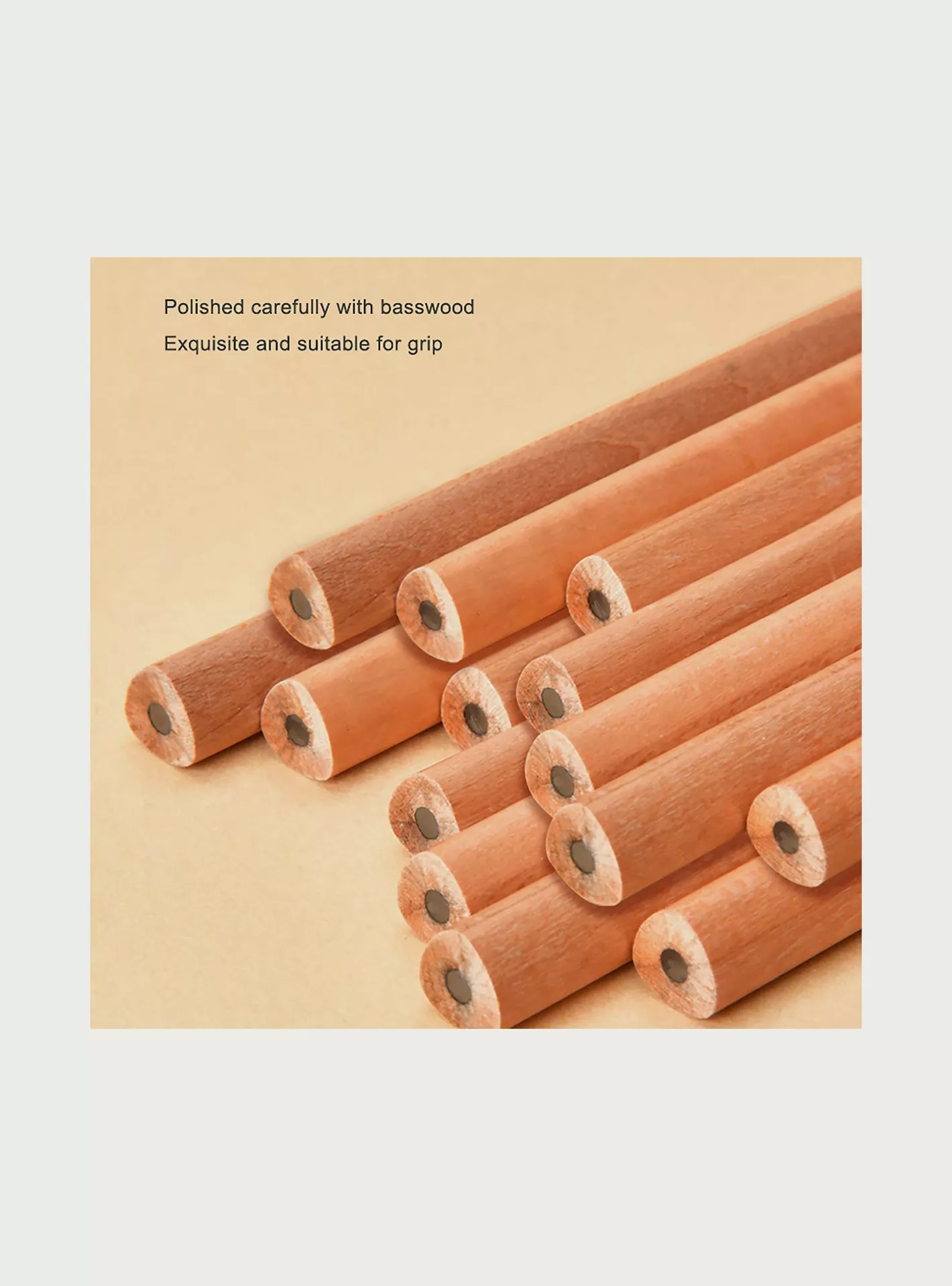 Mideer Triangular Pencil 4B, 6 Piece-4