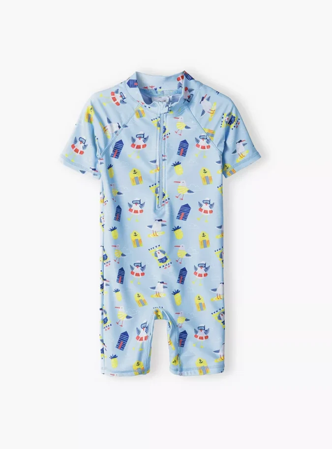 Minoti All-In-One Rash Printed Swimsuit-2