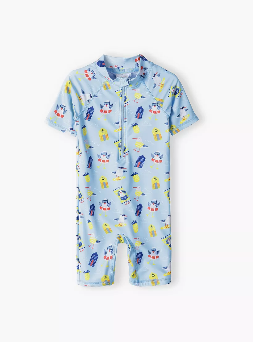 Minoti All-In-One Rash Printed Swimsuit-2