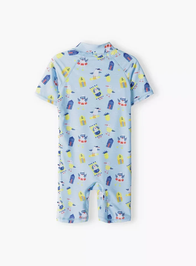 Minoti All-In-One Rash Printed Swimsuit-3