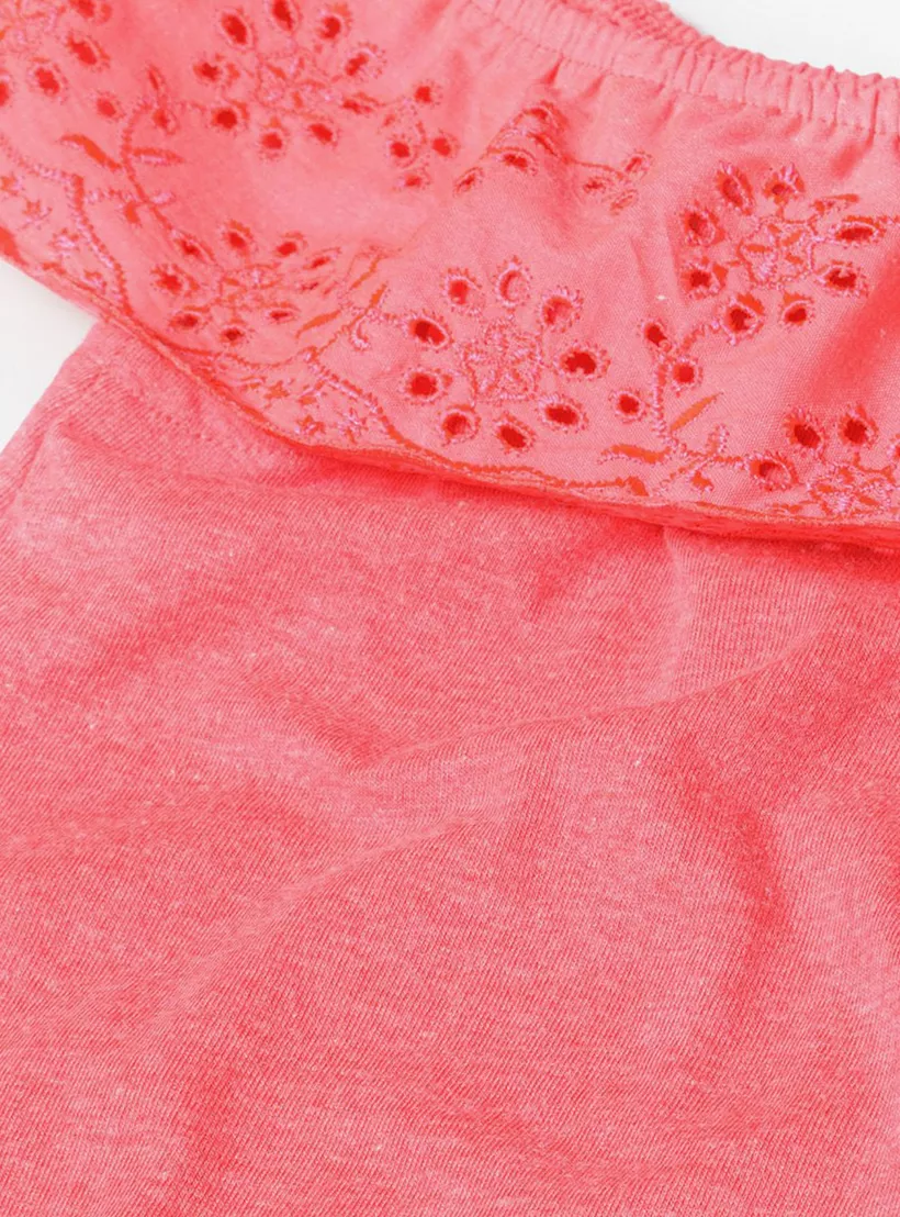 Minoti Embroidered Sleeveless T-Shirt-3