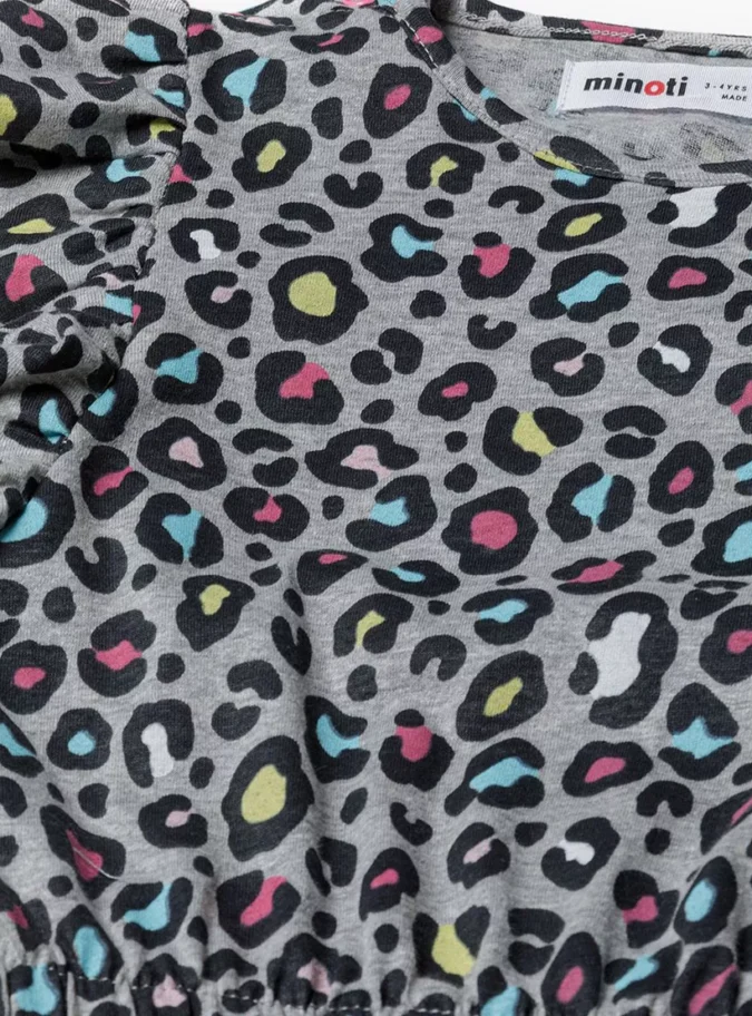 Minoti Printed Cap Sleeves Playsuit-6