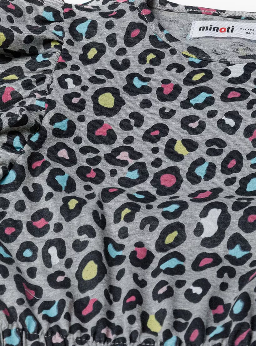 Minoti Printed Cap Sleeves Playsuit-6