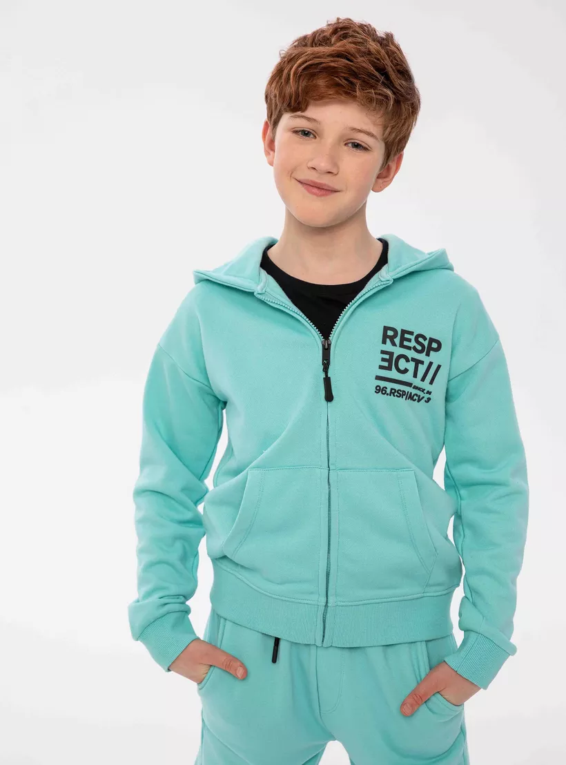 Minoti Printed Long Sleeves Hoodie-4