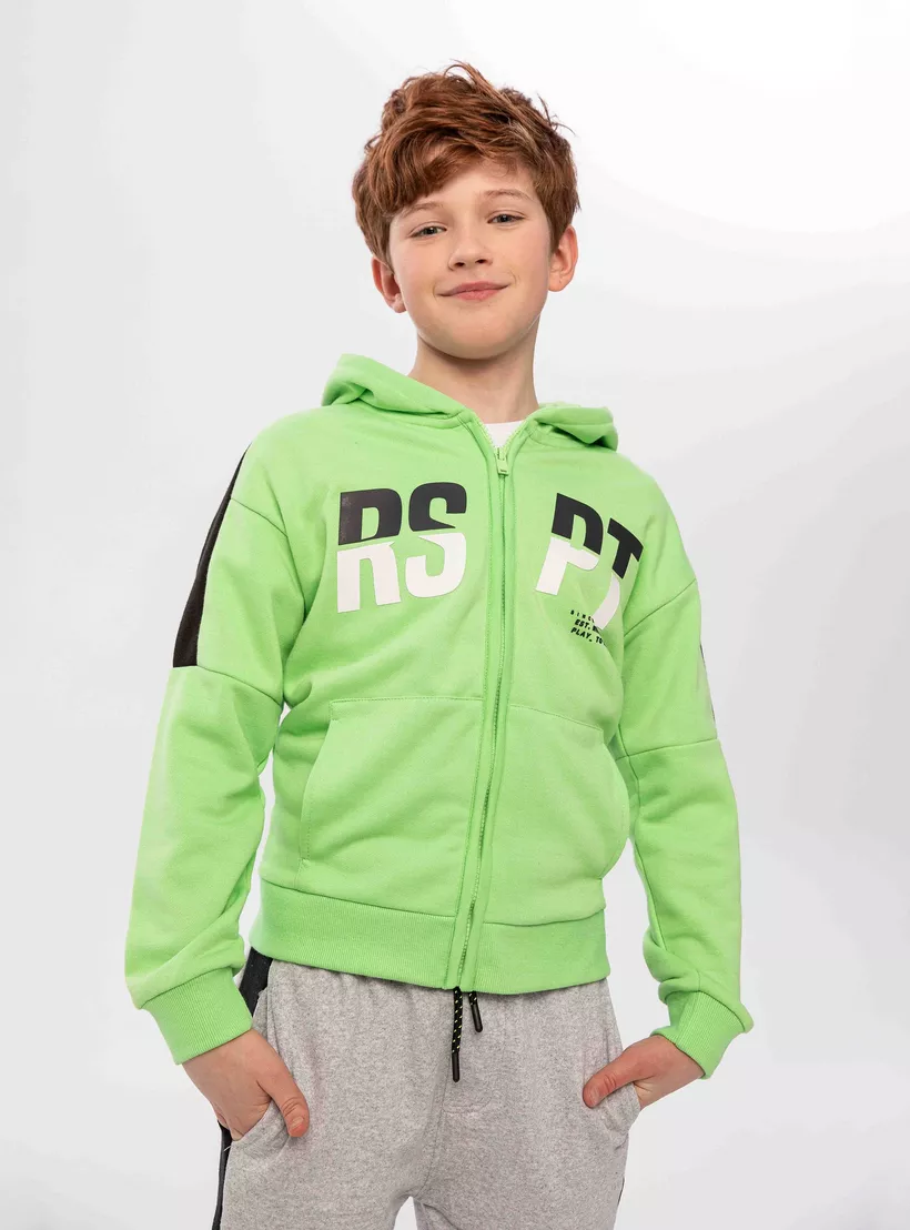 Minoti Printed Long Sleeves Hoodie-4