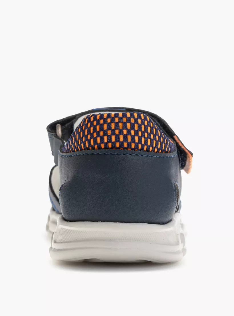 Pablosky Boys' Strap Sandals with Hook and Loop Closure-2