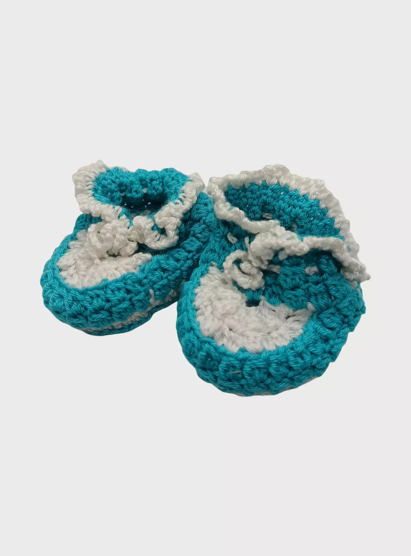 Pikkaboo LittleFeet Handmade Crochet Baby Booties-2