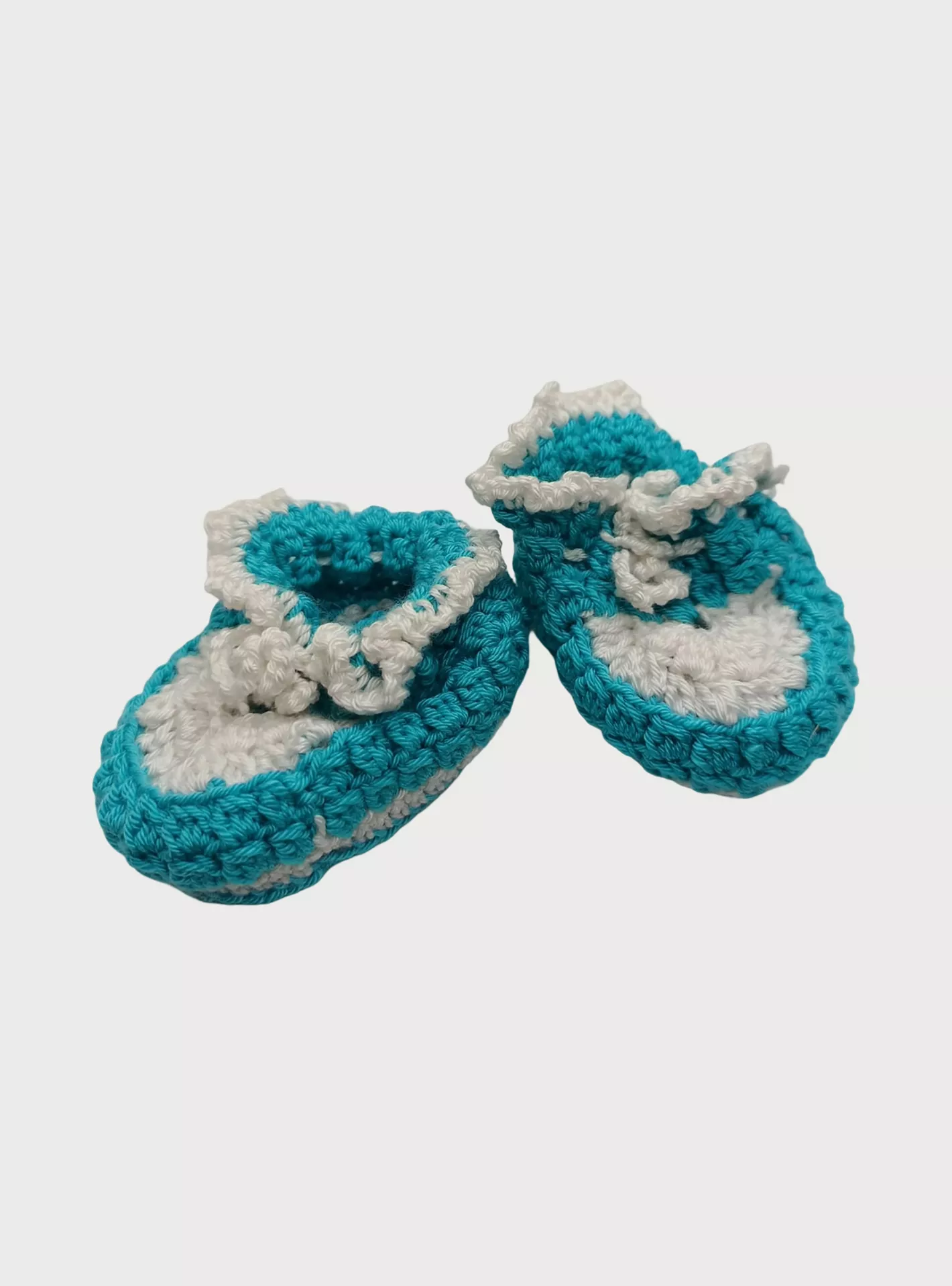 Pikkaboo LittleFeet Handmade Crochet Baby Booties-3