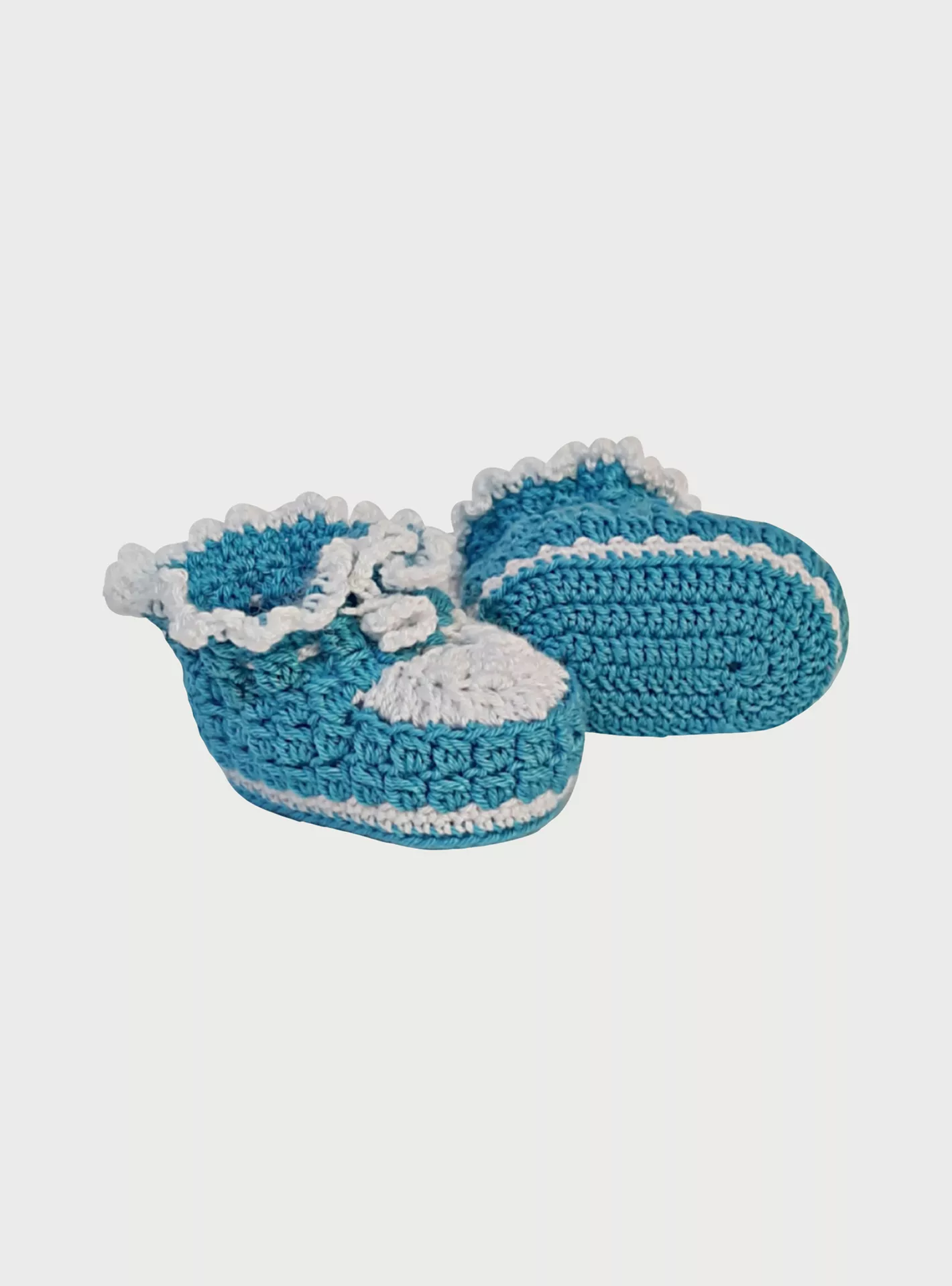Pikkaboo LittleFeet Handmade Crochet Baby Booties-4