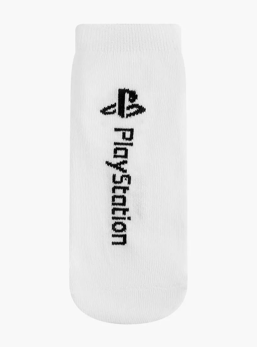 PlayStation Logo Print Ankle Length Socks - Set of 3-2