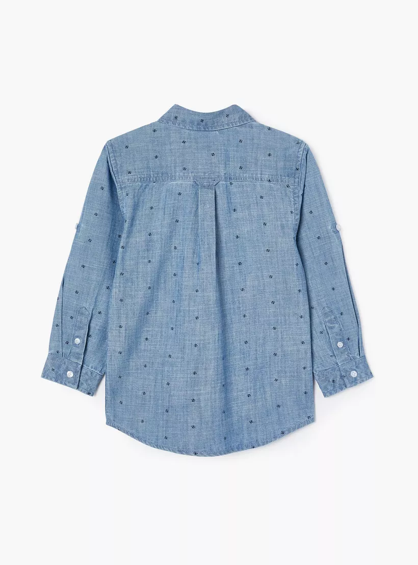 Printed Long Sleeves Shirt-2
