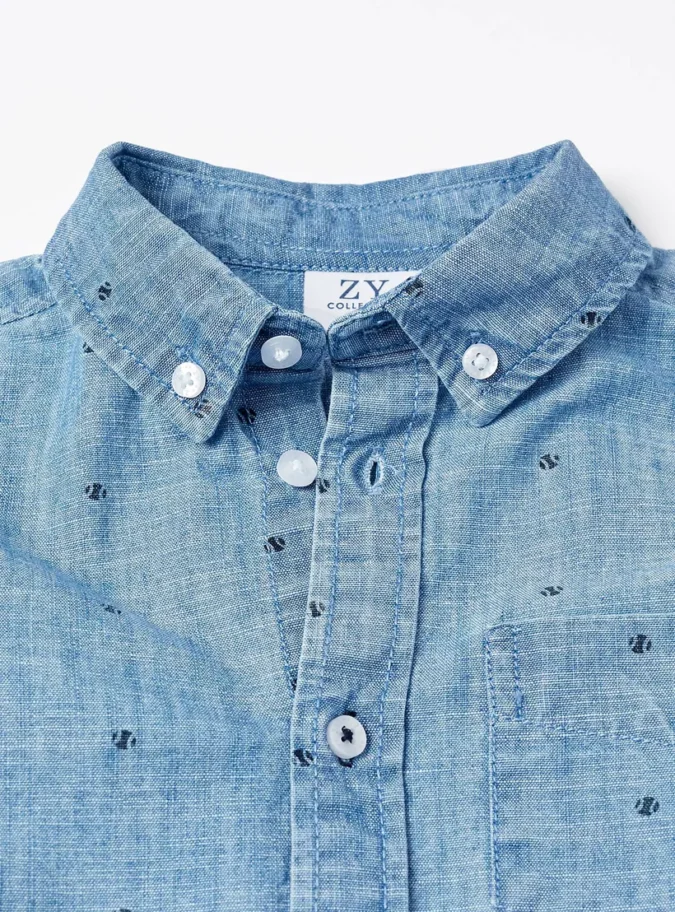 Printed Long Sleeves Shirt-3