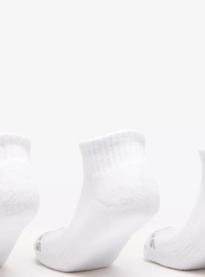 Skechers Printed Crew Length Sports Socks - Set of 3-2