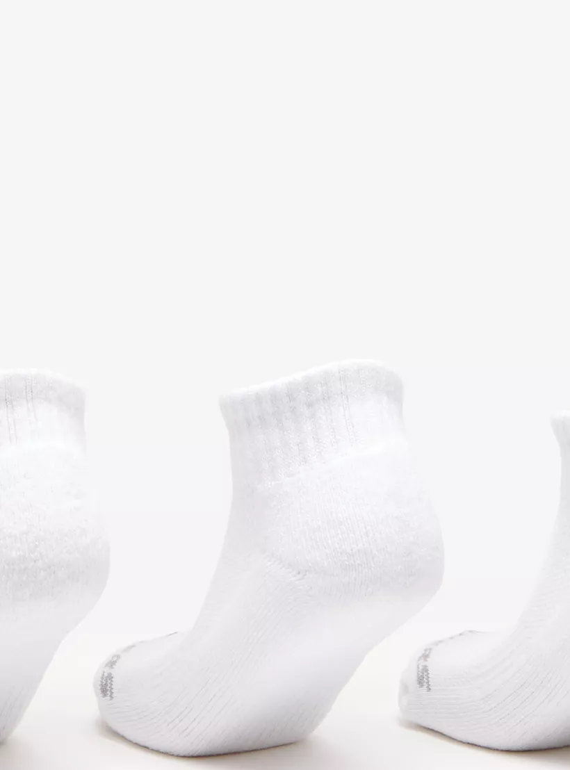 Skechers Printed Crew Length Sports Socks - Set of 3-2