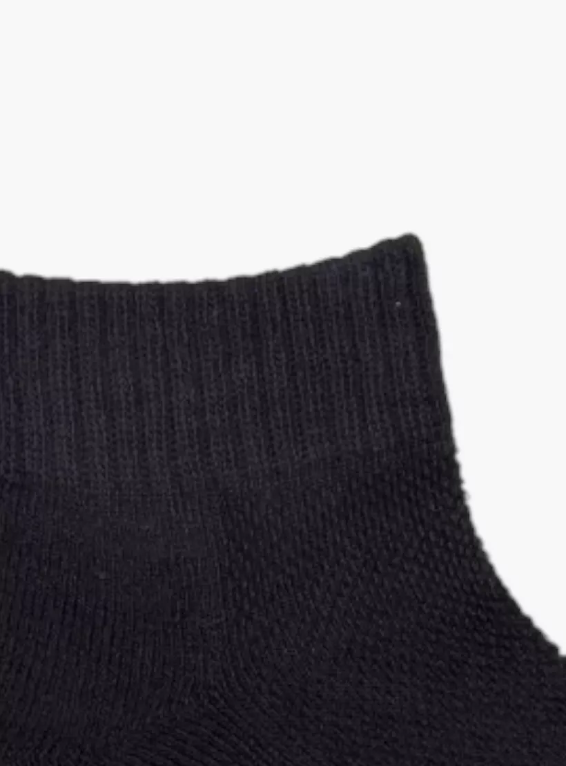 Skechers Ribbed Half Terry Ankle Length Socks-3