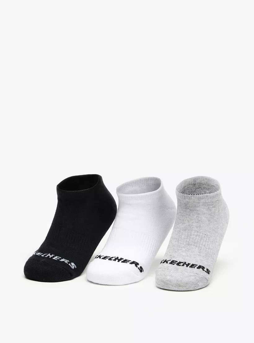 Skechers Unisex Non-Terry No Show Sports Socks-2