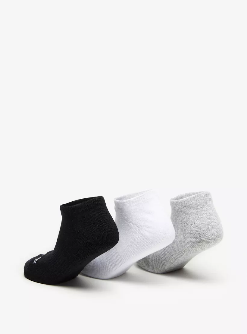 Skechers Unisex Non-Terry No Show Sports Socks-3