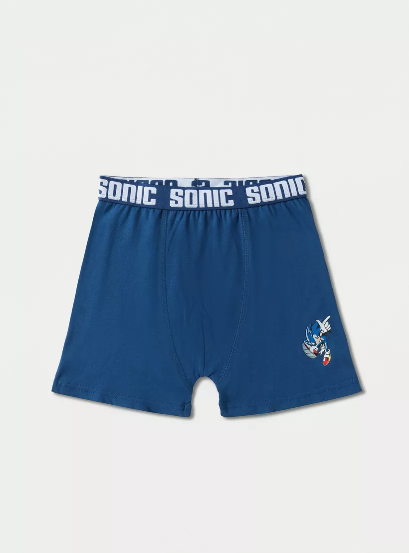 Sonic the Hedgehog Print Boxer Briefs - Set of 3-2