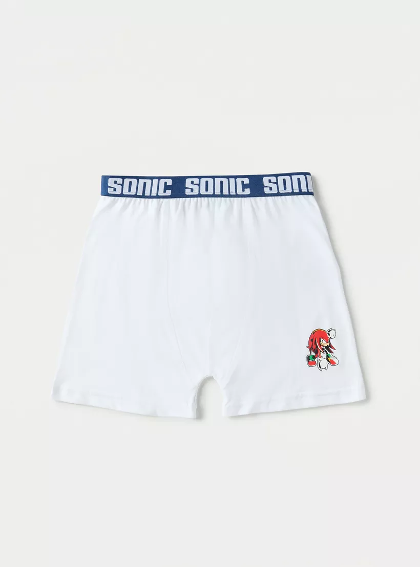 Sonic the Hedgehog Print Boxer Briefs - Set of 3-3