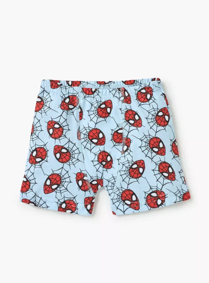 Spider-Man Print Boxers with Elasticated Waistband - Set of 3-2