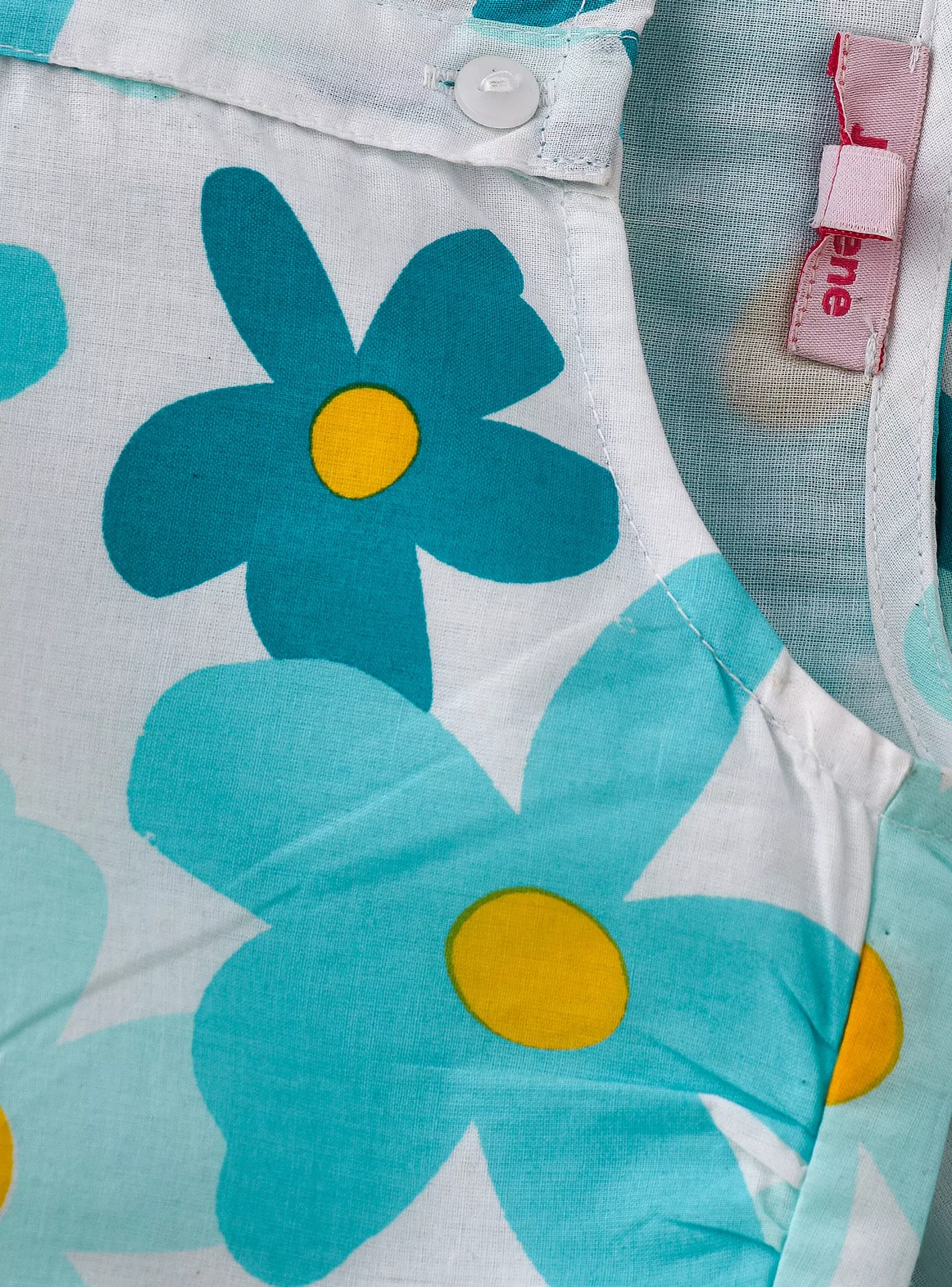 UniqKidz Floral Printed Sleeveless Playsuit-4