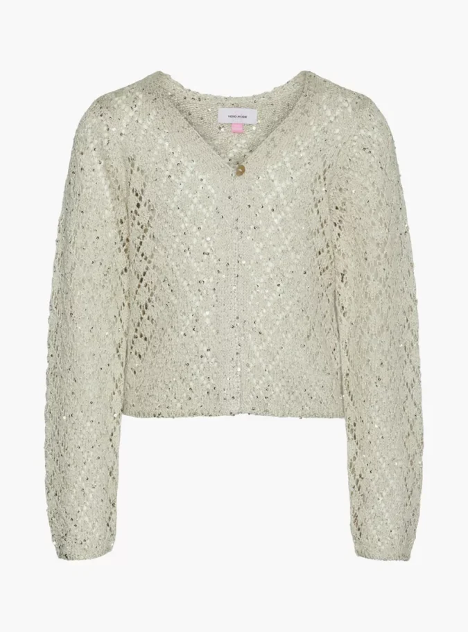 Vero Moda Girl Embellished Long Sleeves Cardigan-1