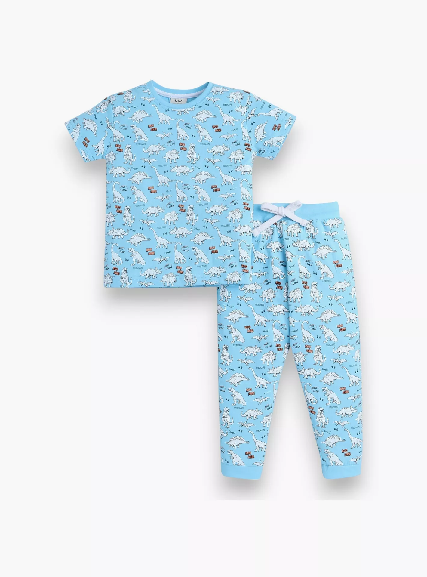 Victor and Jane 2-Piece Printed Short Sleeves T-Shirt with Joggers -2