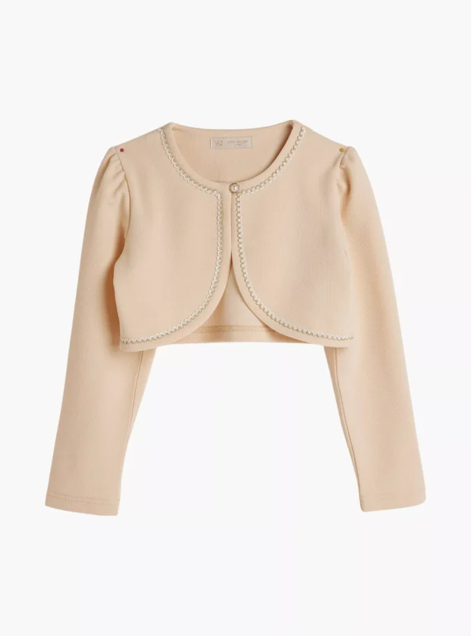 Victor and Jane Embroidered Long Sleeves Cardigan-1