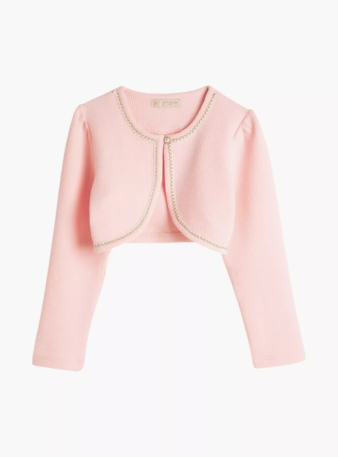 Victor and Jane Embroidered Long Sleeves Cardigan-1