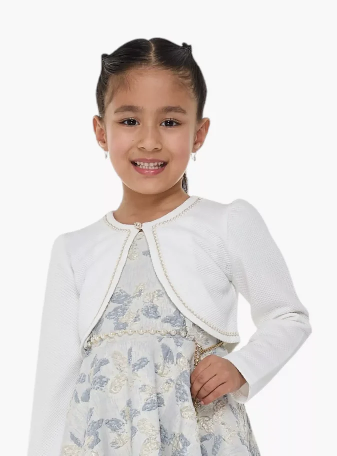 Victor and Jane Embroidered Long Sleeves Cardigan-3