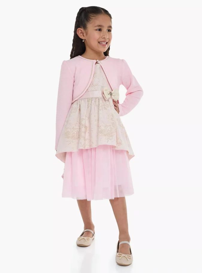 Victor and Jane Embroidered Long Sleeves Cardigan-3