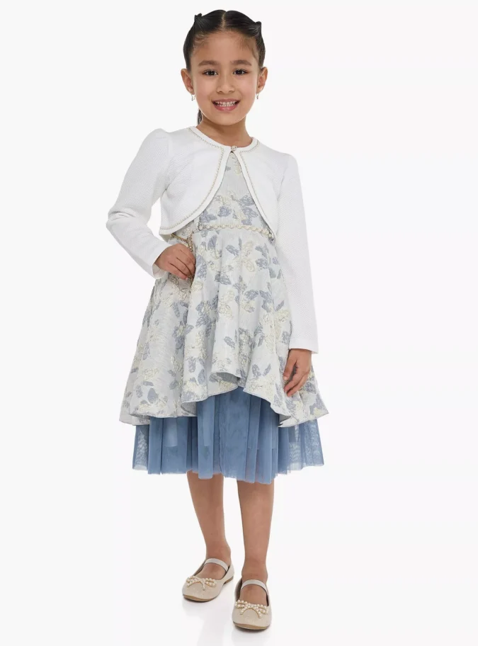 Victor and Jane Embroidered Long Sleeves Cardigan-4