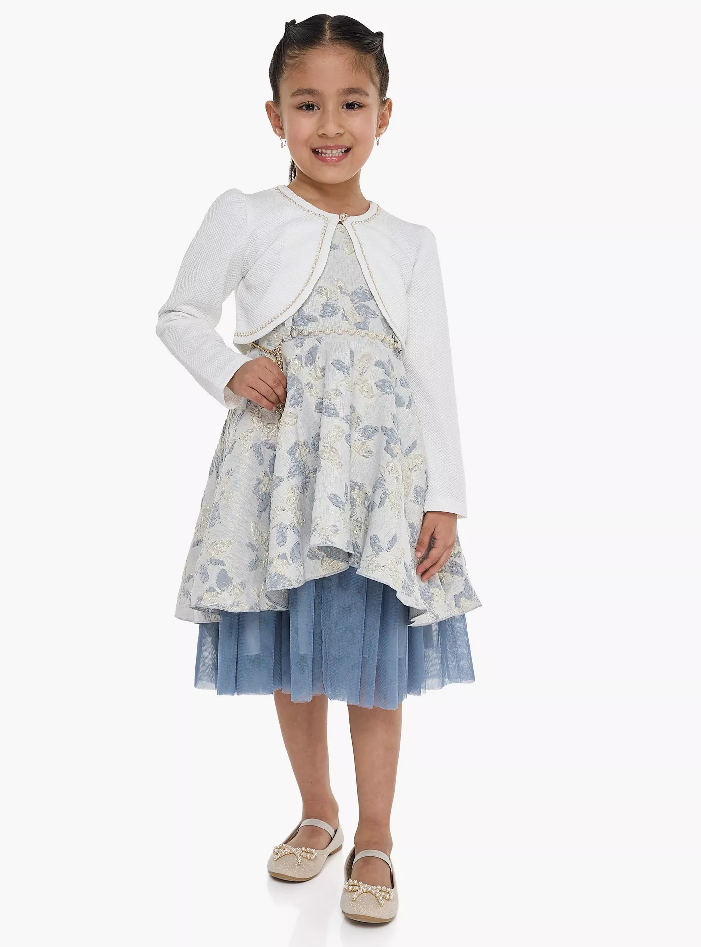 Victor and Jane Embroidered Long Sleeves Cardigan-4