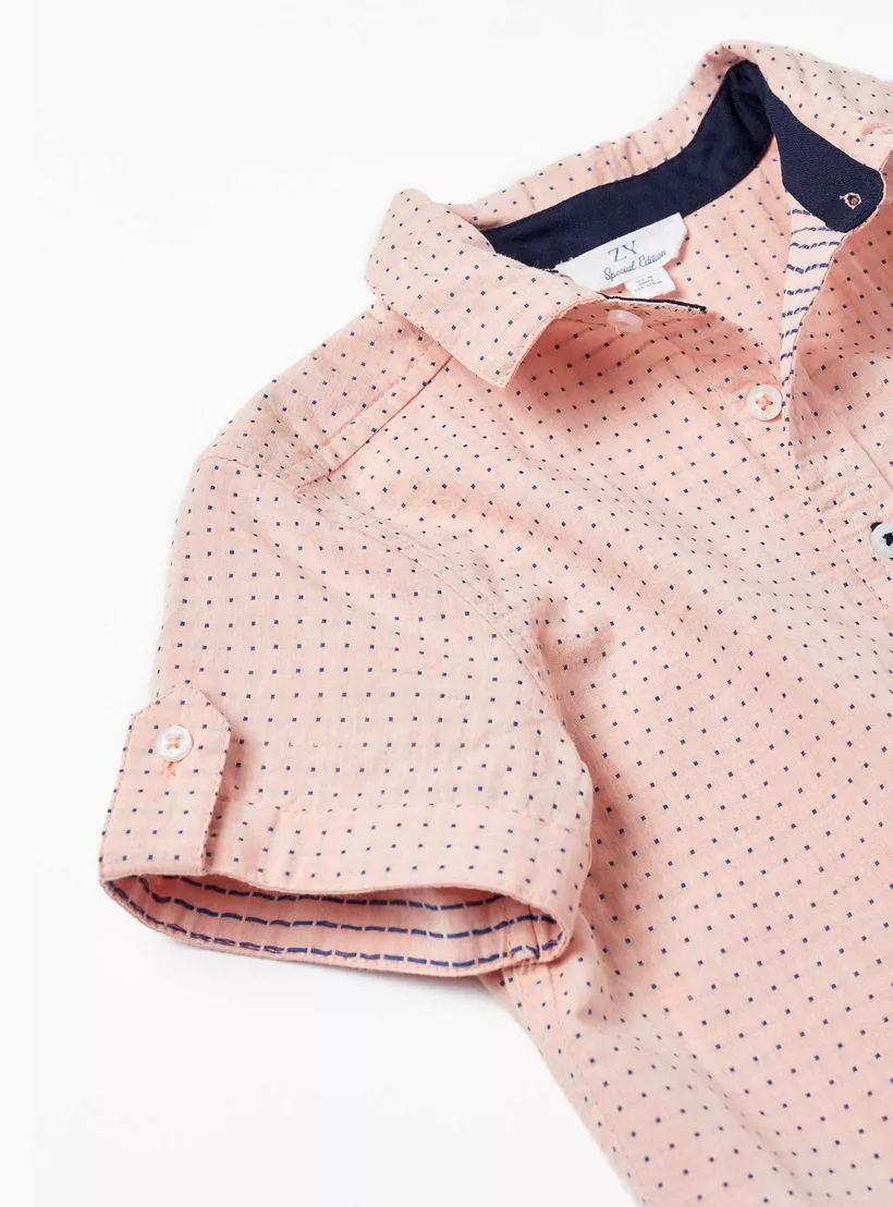 Zippy Printed Short Sleeves Shirt-3