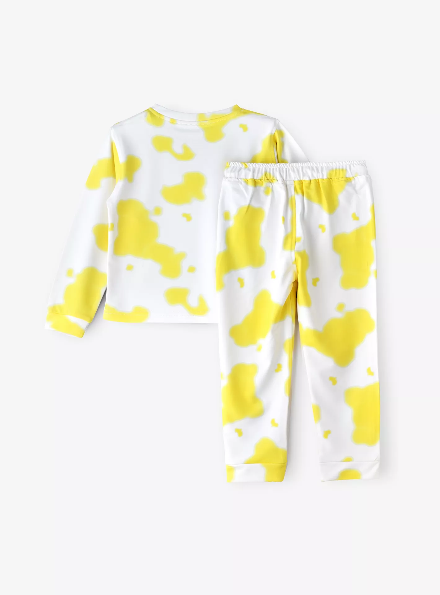 2-Piece Printed Long Sleeves T-Shirt with Pyjama-2