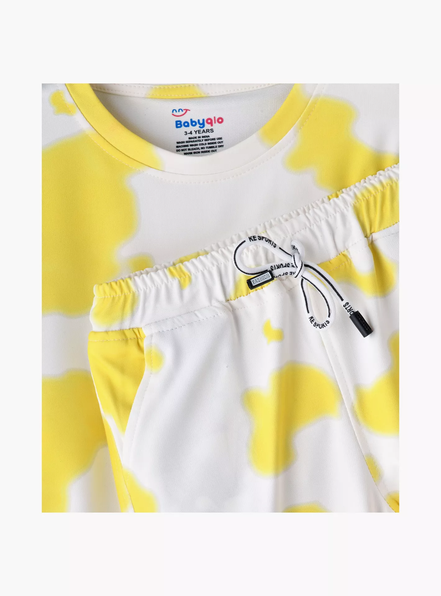 2-Piece Printed Long Sleeves T-Shirt with Pyjama-4