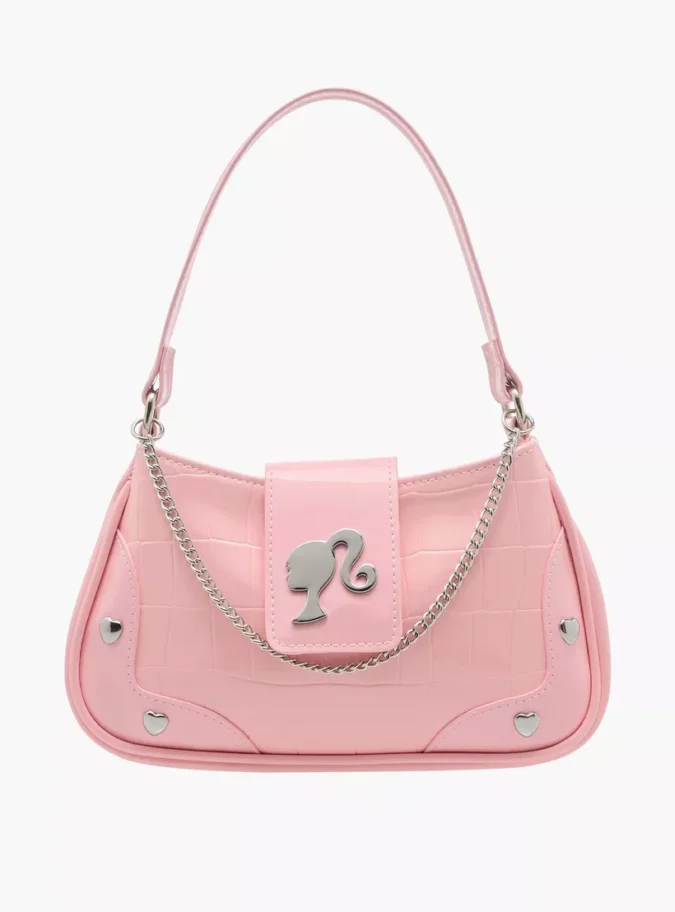 Barbie Accent Shoulder Bag with Chain Strap-1