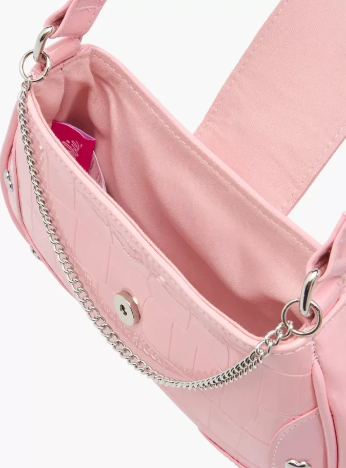 Barbie Accent Shoulder Bag with Chain Strap-3