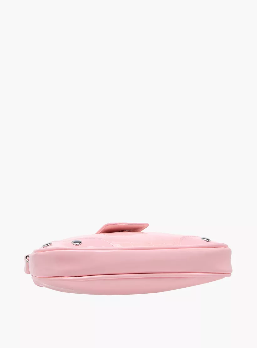 Barbie Accent Shoulder Bag with Chain Strap-4